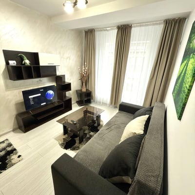 Location longue durée d’un appartement chaleureux de 1 pièce, Bucarest, secteur 6, Chiajna, Roumanie